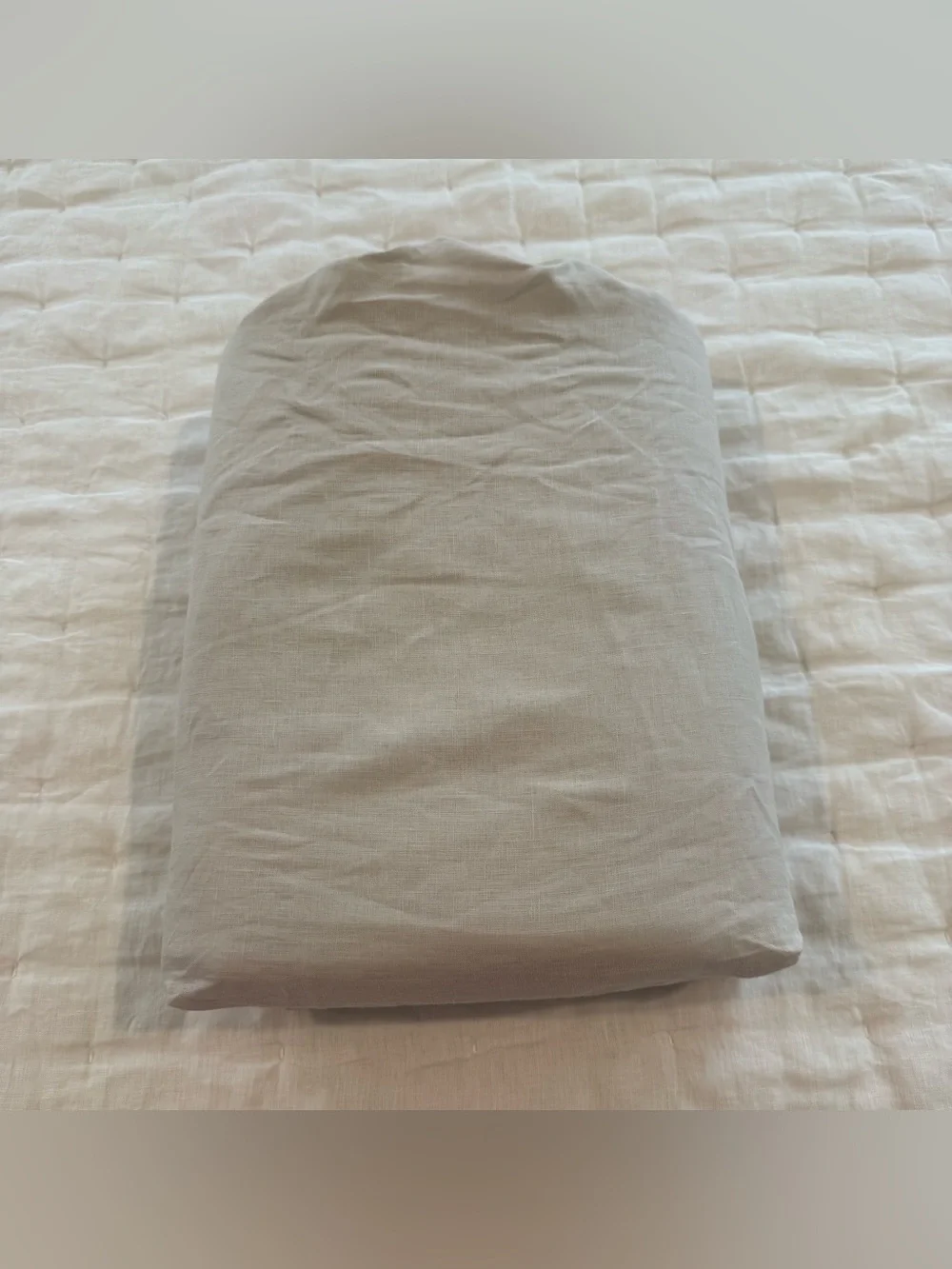 SOLD New Quince European Linen Duvet Cover Set King/CalKing - Sand MSRP $214